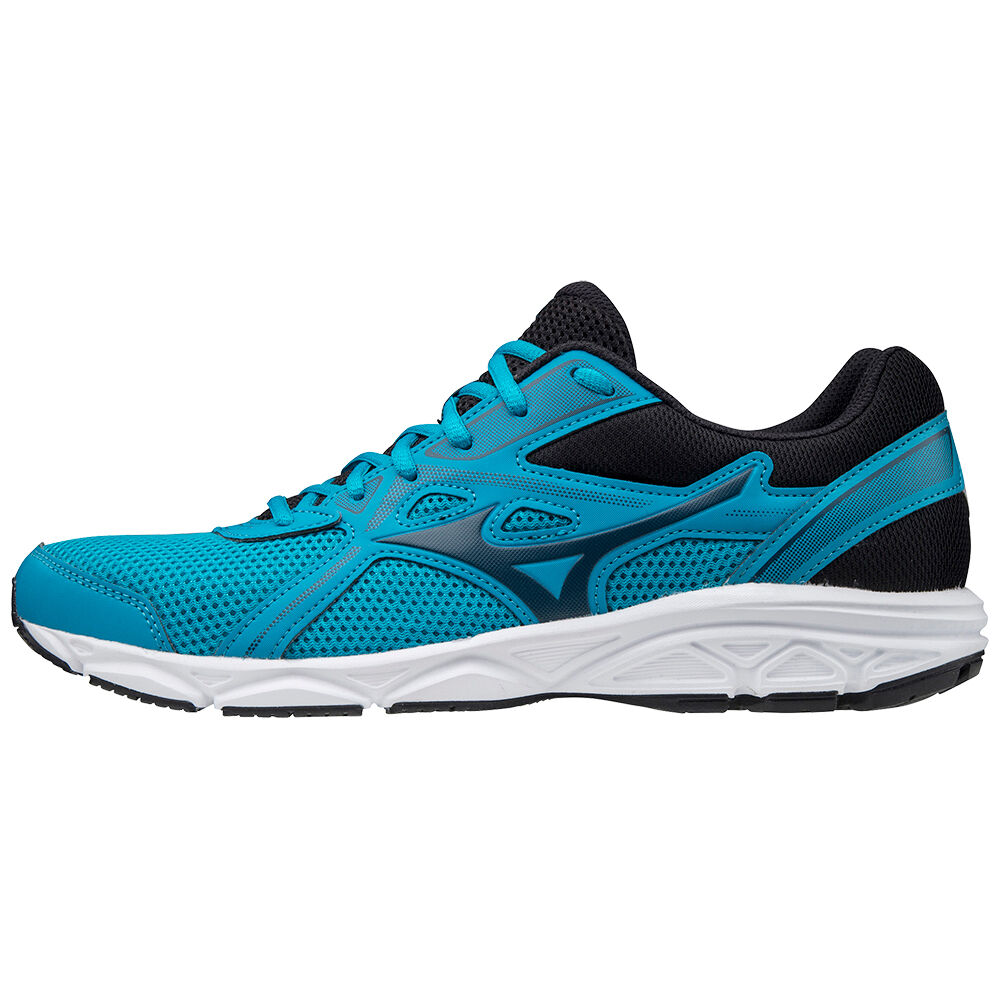 Panske Bezecke Topanky Mizuno Spark 5 Modre/Čierne Vypredaj DBJT56913